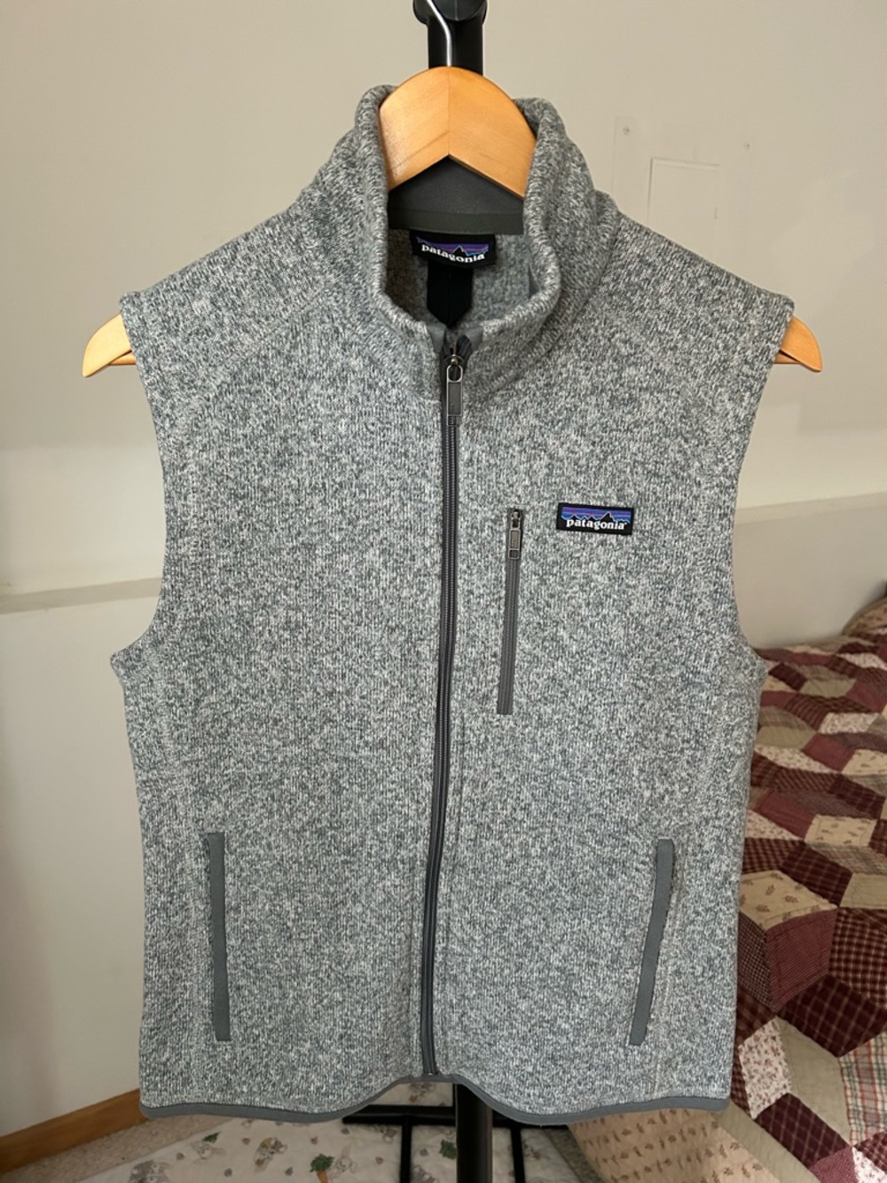 Patagonia Better Sweater Fleece Vest Gray Small